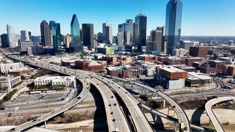 Dallas City in Texas