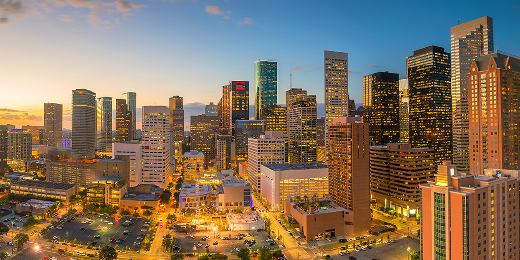 Houston City in Texas